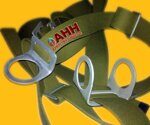Пояс ХБ для ПШ с наплечными лямками с угольником и скобой (ИСКРОБЕЗОПАСНЫЙ)